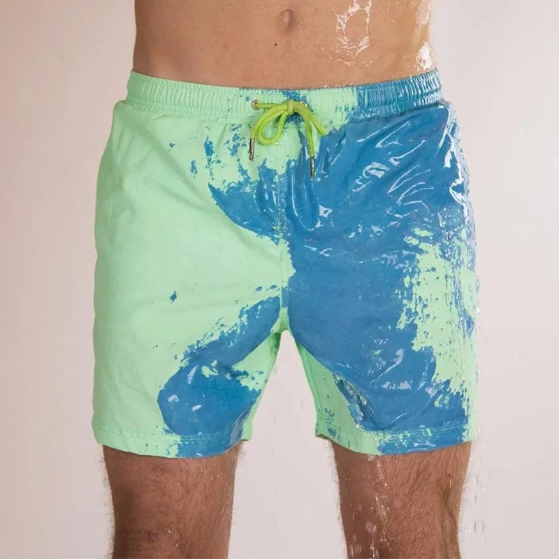 Chroma Swim Shorts – Men’s Color-Changing Beach Trunks
