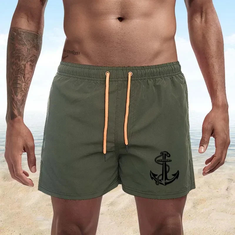 Men’s Beach Swim Shorts – Casual Summer Trunks S-4XL