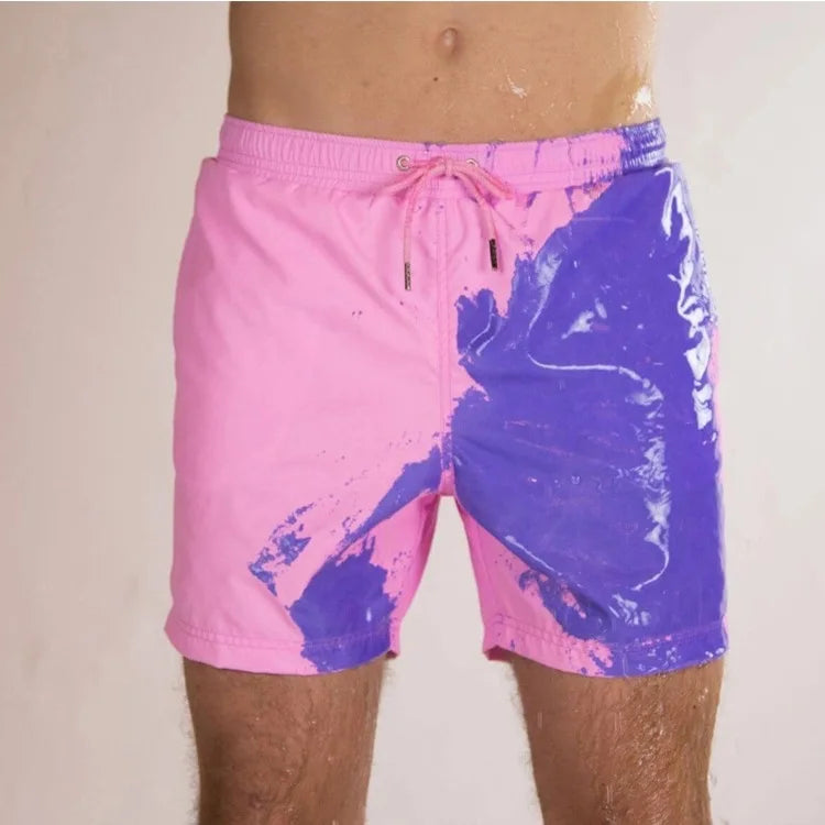 Chroma Swim Shorts – Men’s Color-Changing Beach Trunks